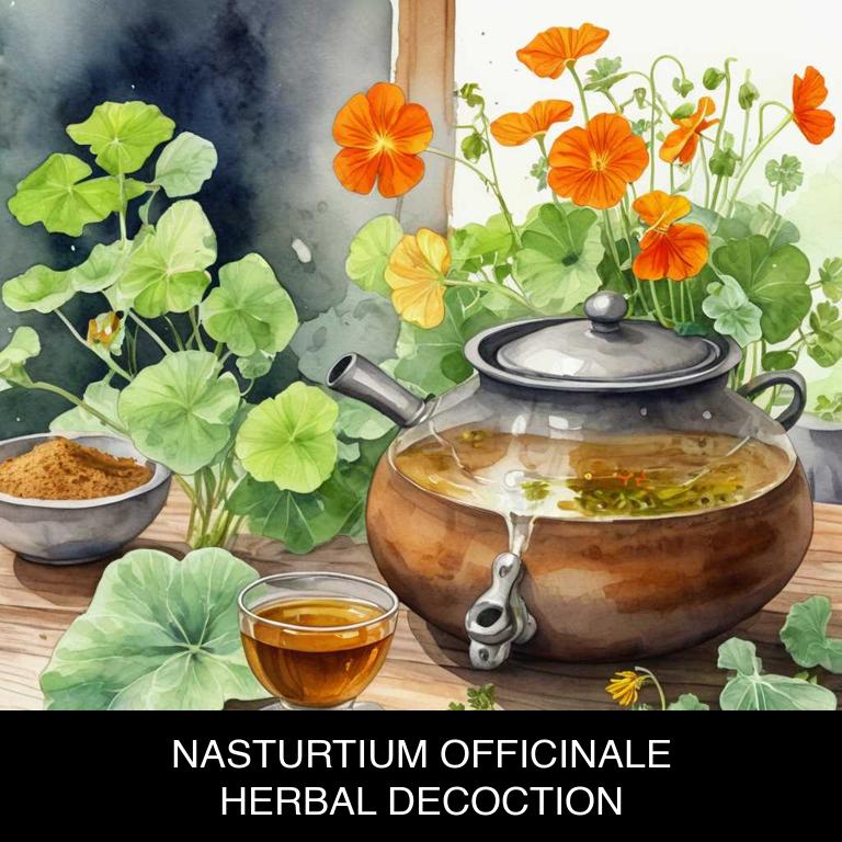 nasturtium officinale herbal decoctions for itchy-eyes