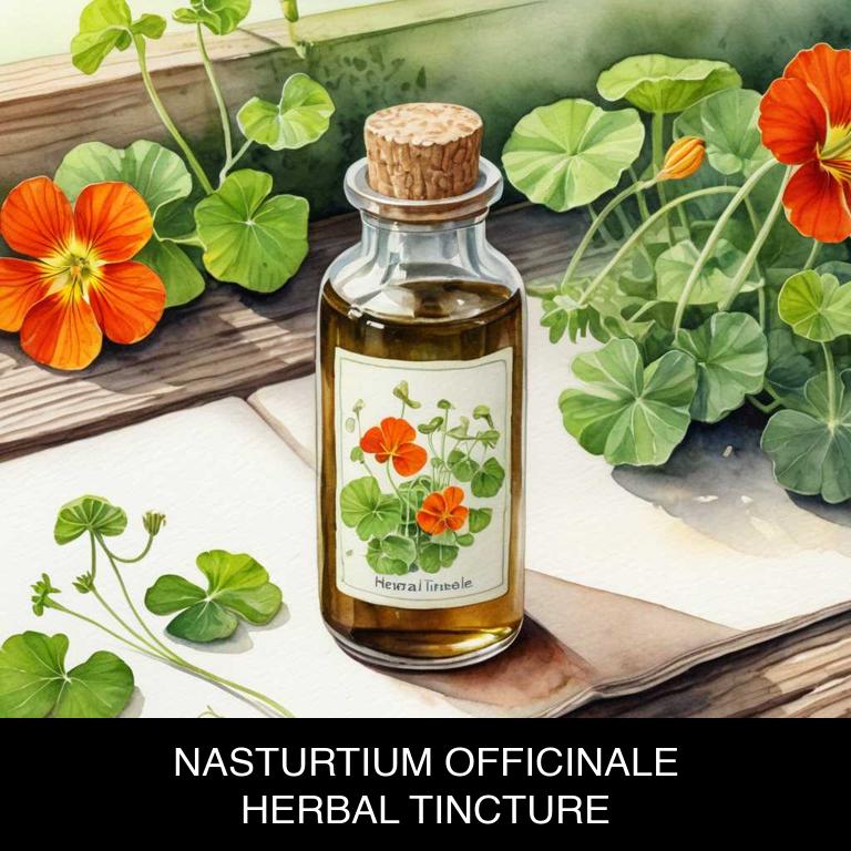 nasturtium officinale herbal tinctures for itchy-eyes