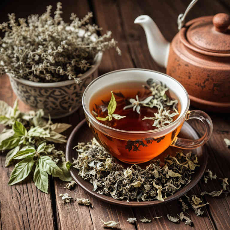 Ocimum basilicum tea