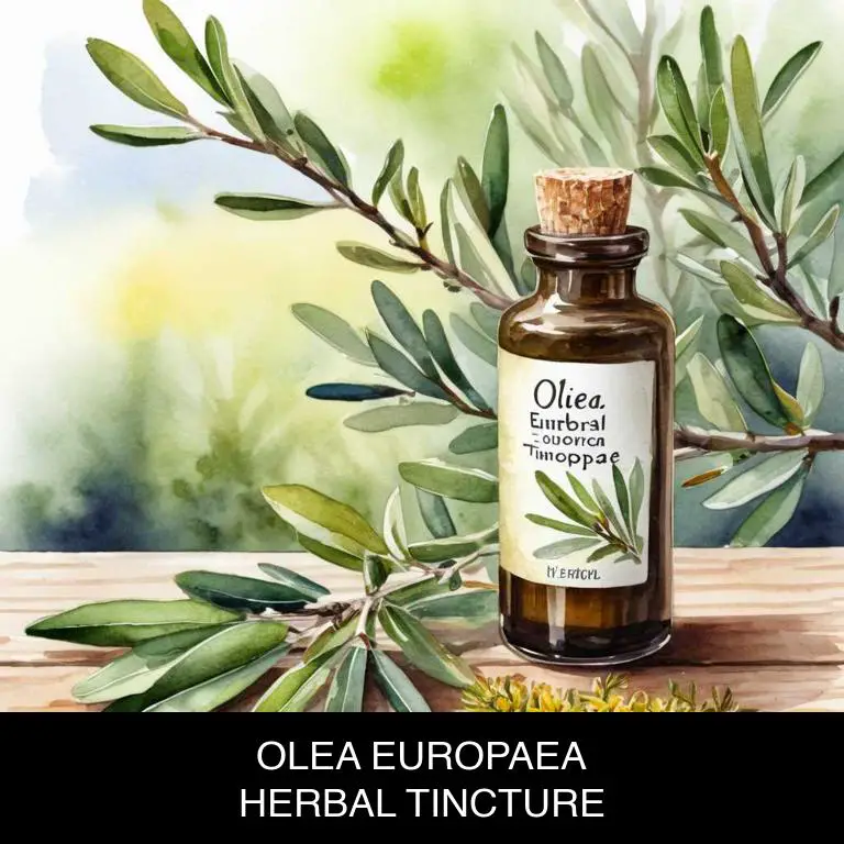 olea europaea herbal tinctures for congestive-heart-failure