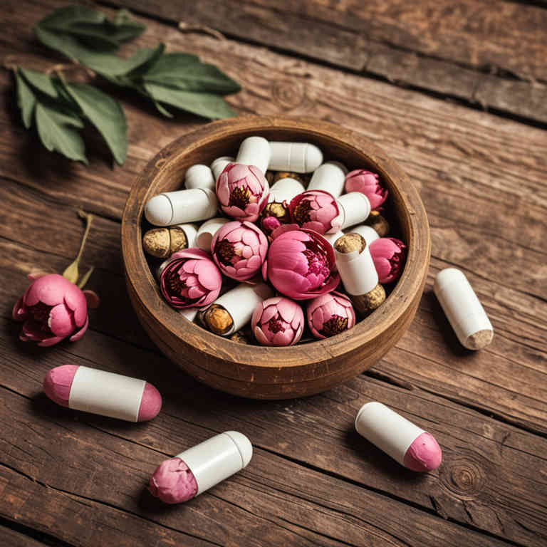 Paeonia lactiflora capsules