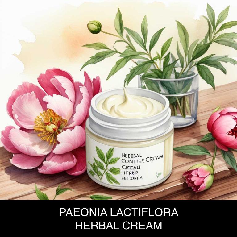 paeonia lactiflora herbal creams for uterine-fibroids