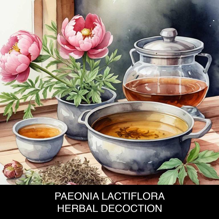 paeonia lactiflora herbal decoctions for hormonal-imbalance