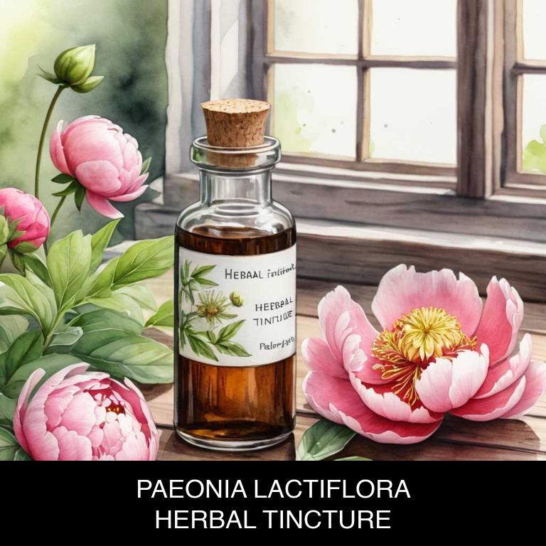 paeonia lactiflora herbal tinctures for menopause