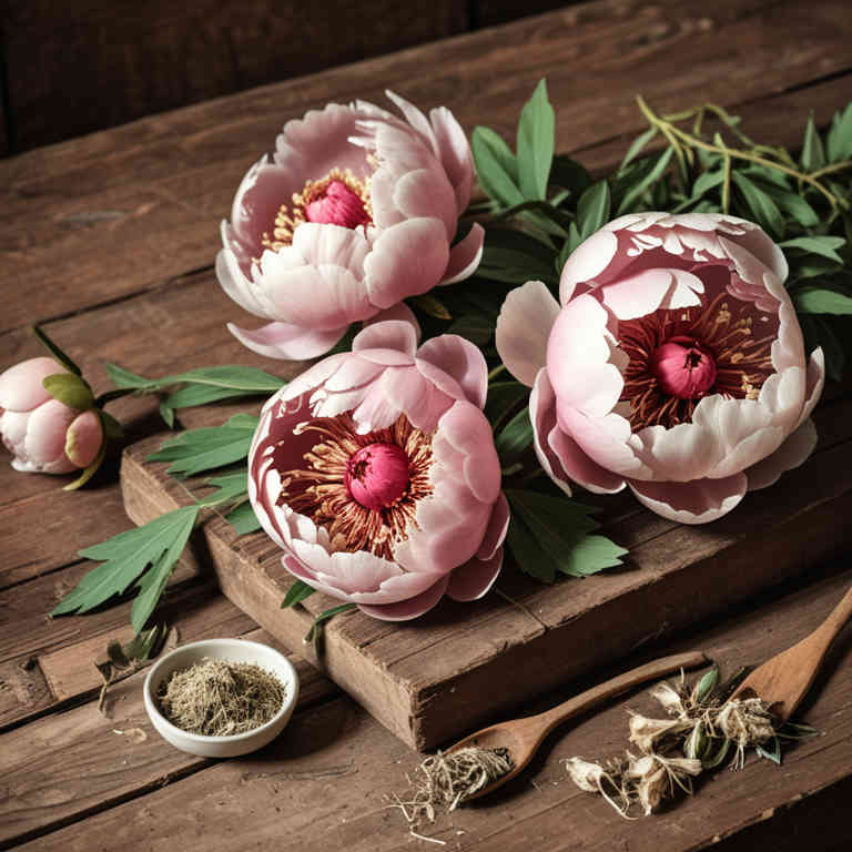 Paeonia lactiflora mucillages