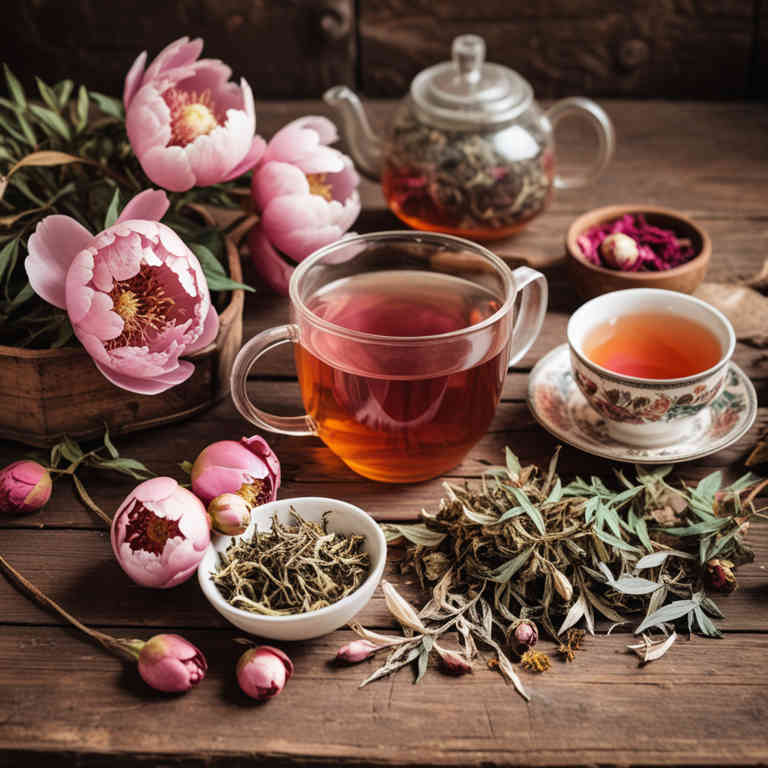 Paeonia lactiflora tea