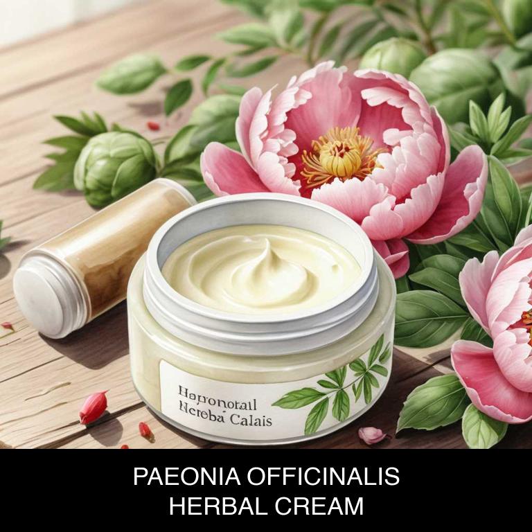 paeonia officinalis herbal creams for premenstrual-syndrome