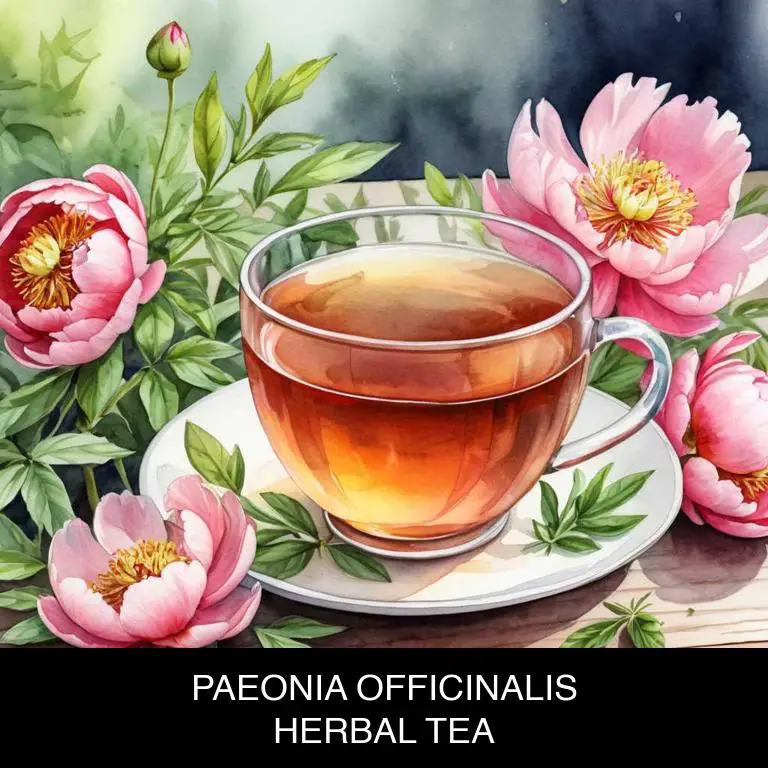 paeonia officinalis herbal teas for menstrual-cramps