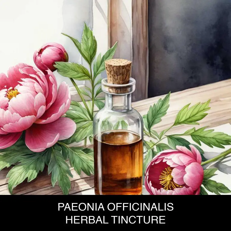 paeonia officinalis herbal tinctures for excessive-sweating