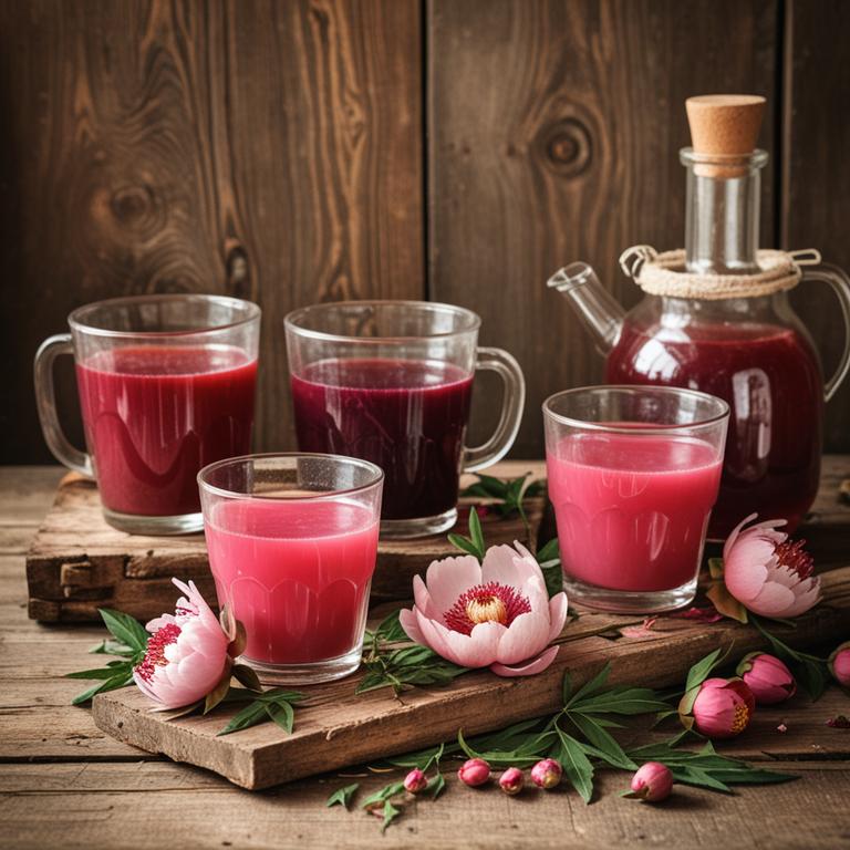 paeonia suffruticosa juice