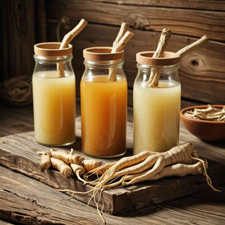 Panax ginseng juices