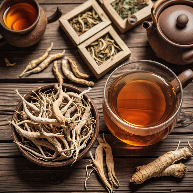 Panax ginseng tea