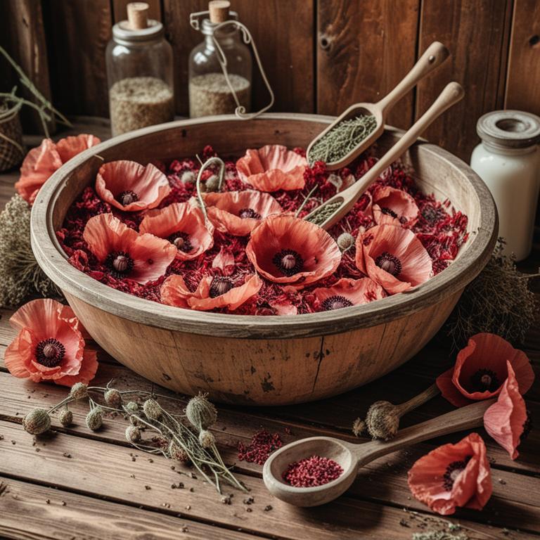 papaver rhoeas bath