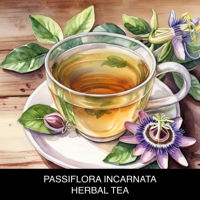 passiflora incarnata herbal teas for anxiety