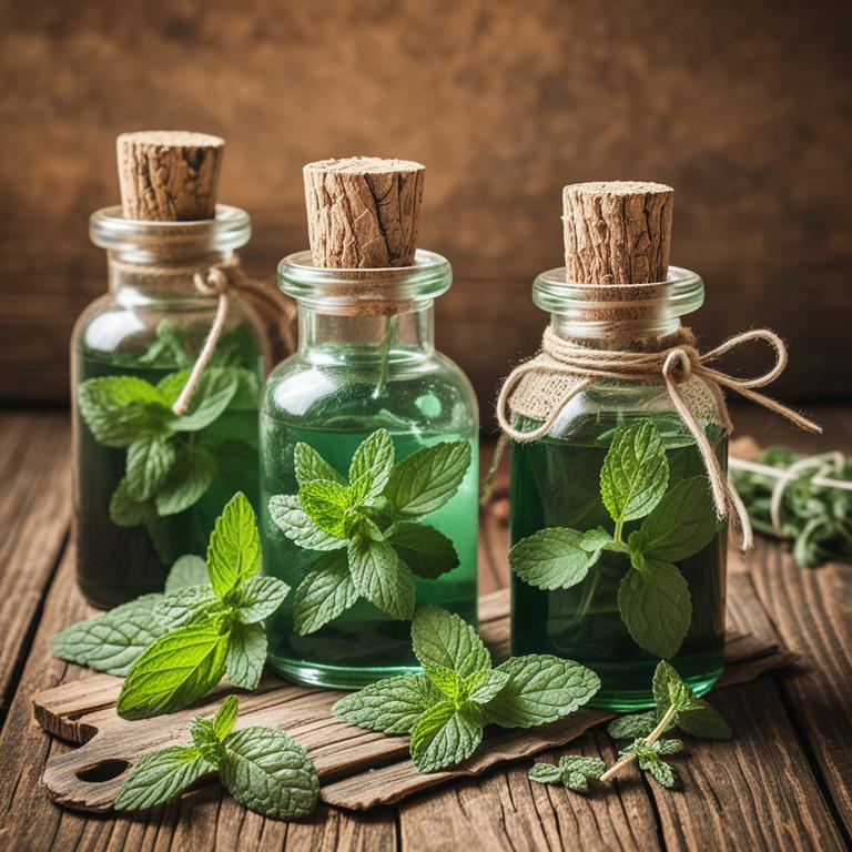 peppermint (mentha piperita) tincture