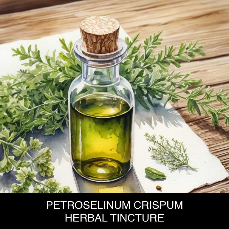 petroselinum crispum herbal tinctures for flatulence