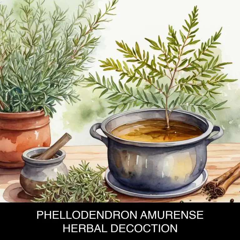 phellodendron amurense herbal decoctions for post-nasal-drip