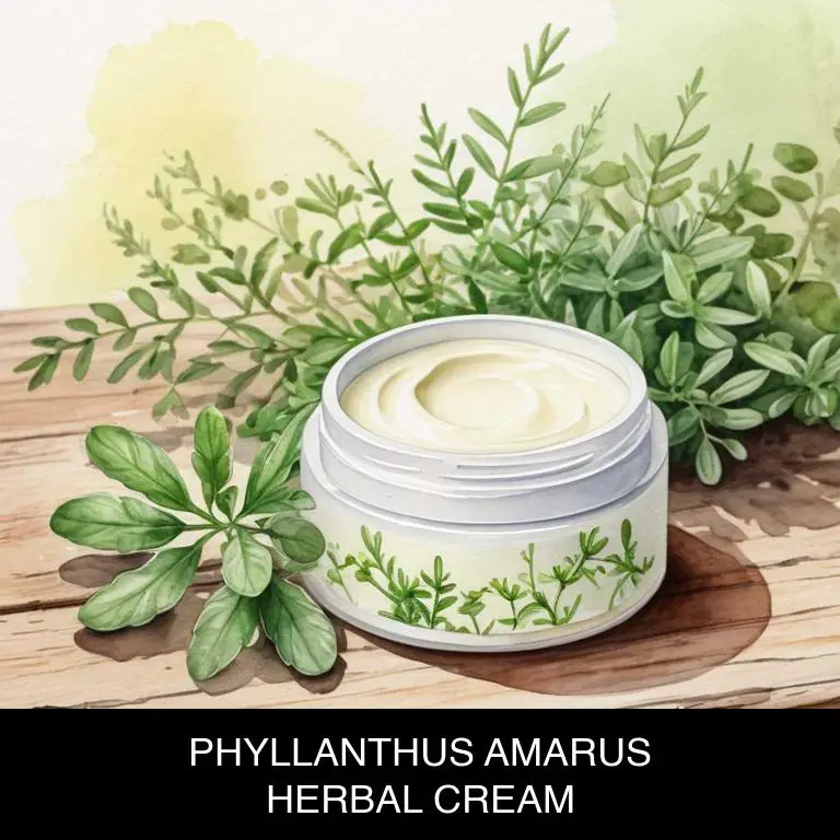 phyllanthus amarus herbal creams for chronic-hepatitis