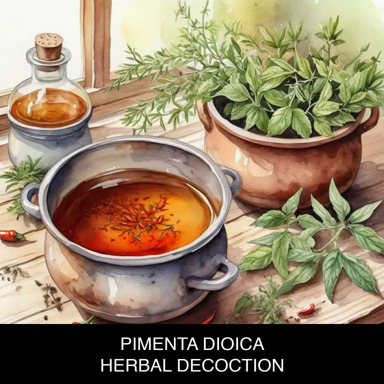 pimenta dioica herbal decoctions for dehydration