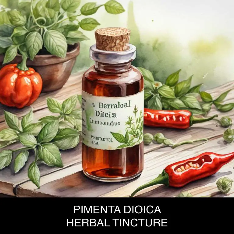 pimenta dioica herbal tinctures for dehydration