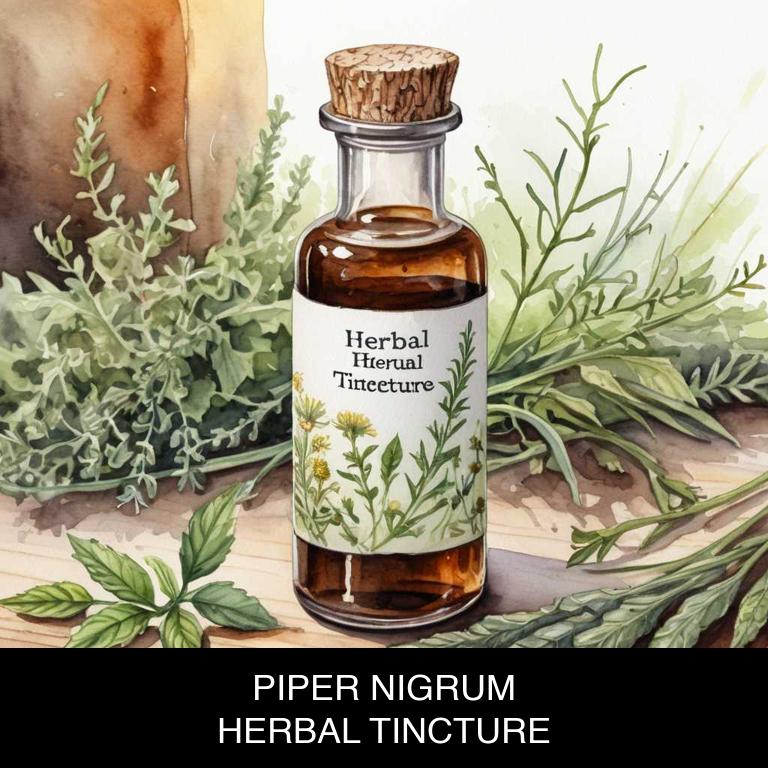 piper nigrum herbal tinctures for headache