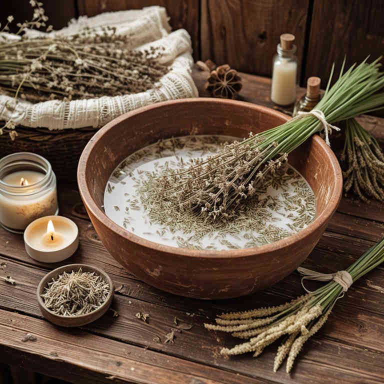 Plantago major baths