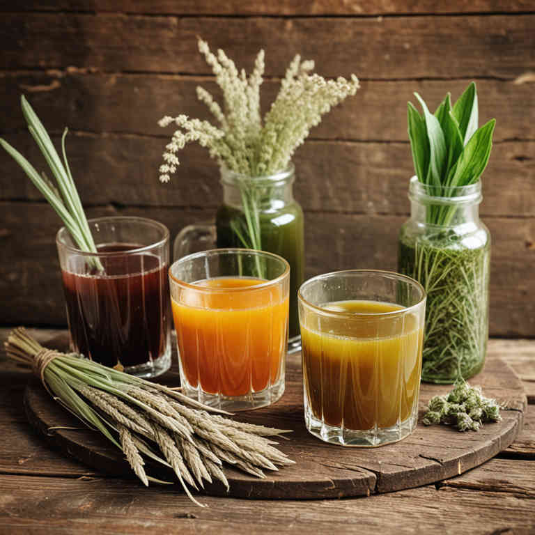 Plantago major juices