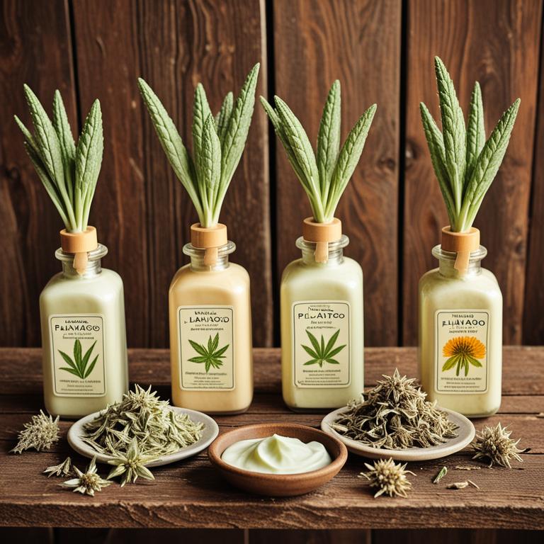 plantago major lotion