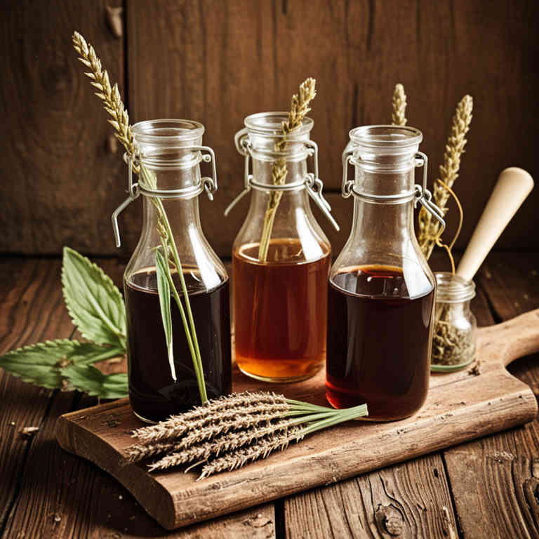 Plantago major syrups