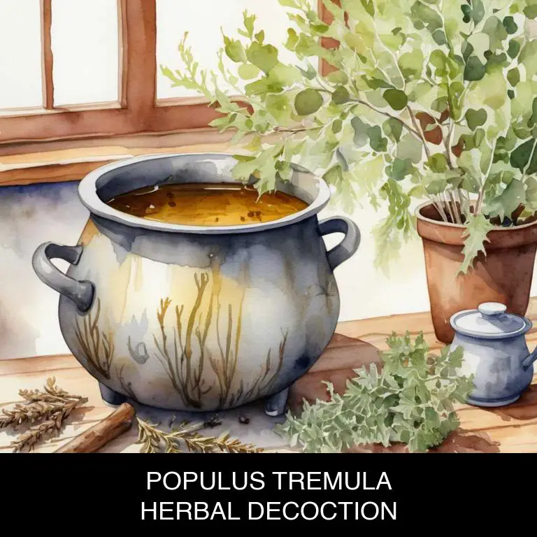 populus tremula herbal decoctions for peripheral-arterial-occlusive-disease