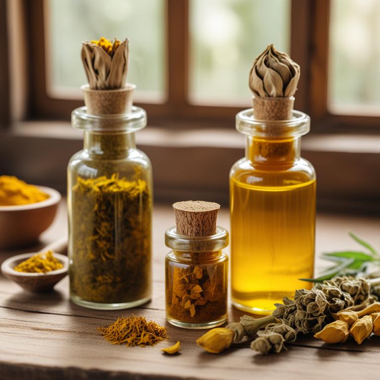herbal tinctures for postoperative recovery