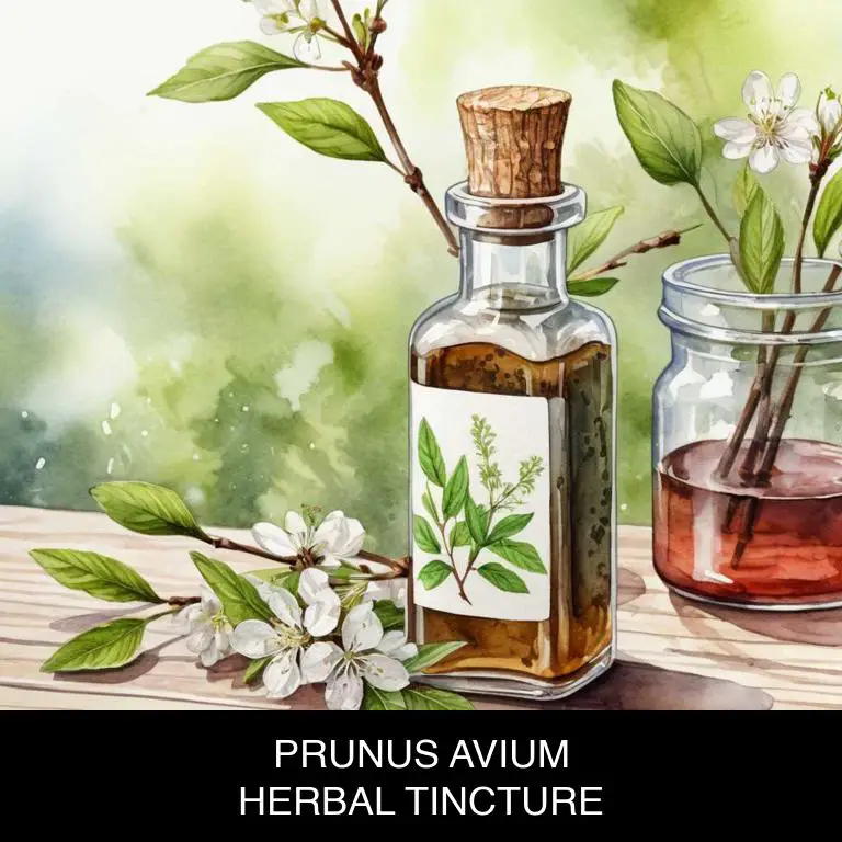 prunus avium herbal tinctures for post-nasal-drip