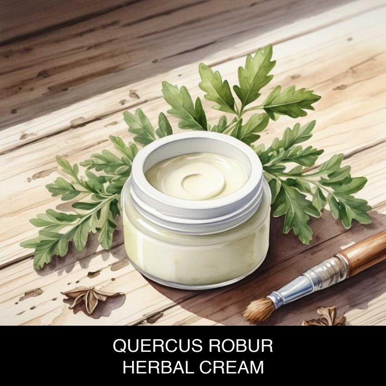 quercus robur herbal creams for hay-fever