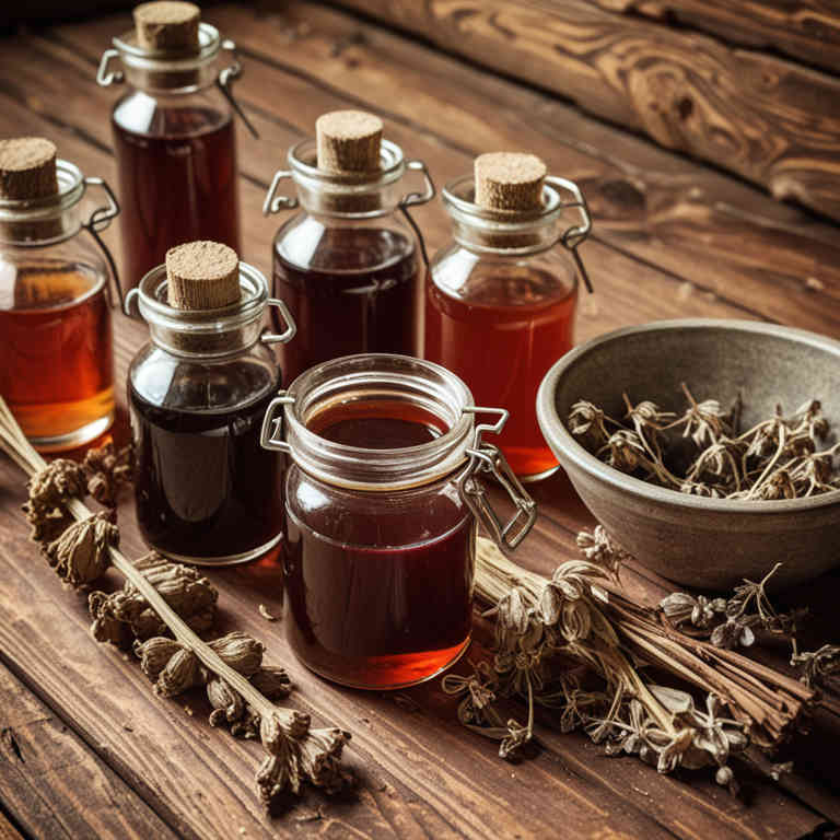 Rheum officinale syrups