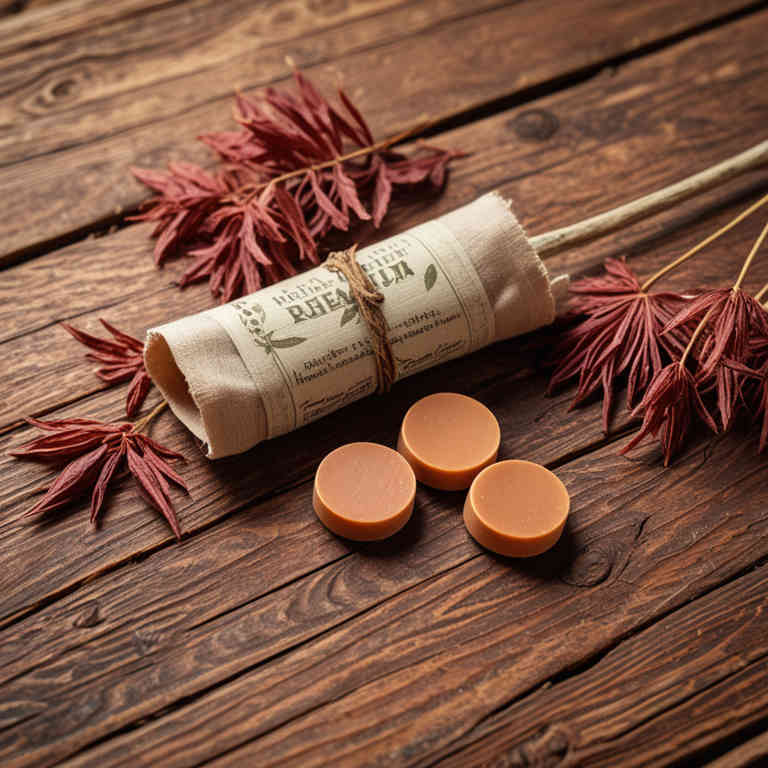 Rheum palmatum lozenges