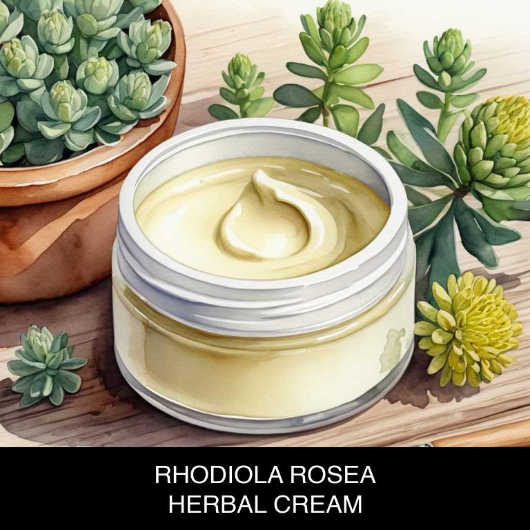 rhodiola rosea herbal creams for alzheimer-disease