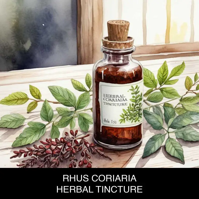 rhus coriaria herbal tinctures for urinary-calculus