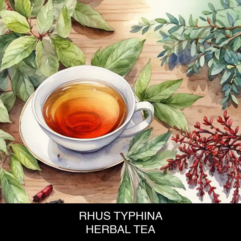 rhus typhina herbal teas for dark-lips