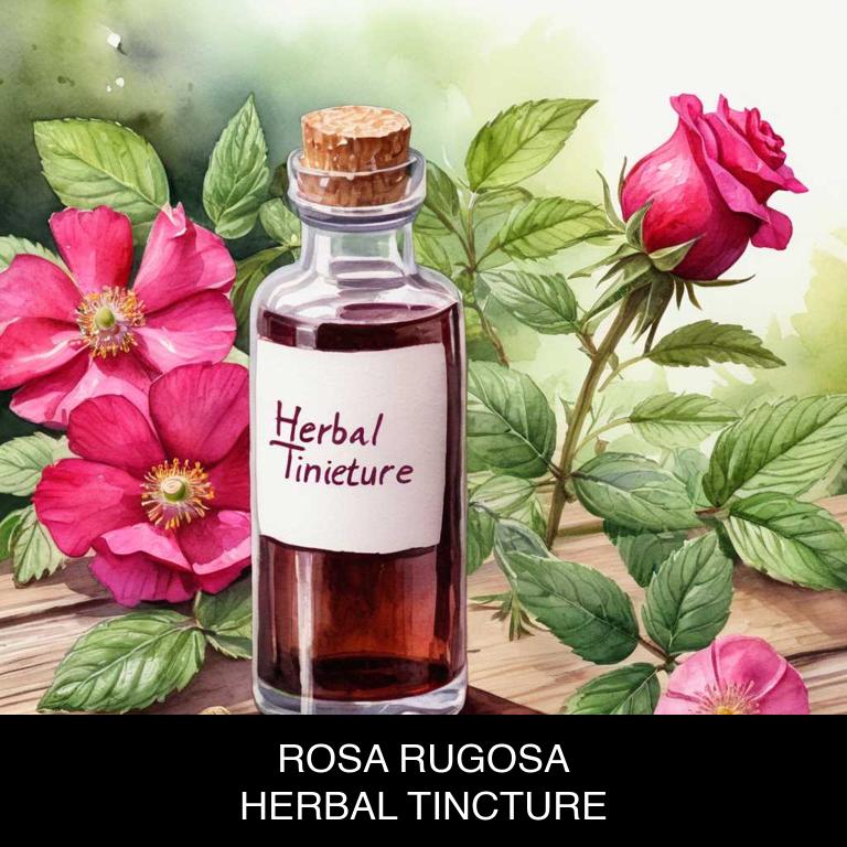 rosa rugosa herbal tinctures for periodontal-disease