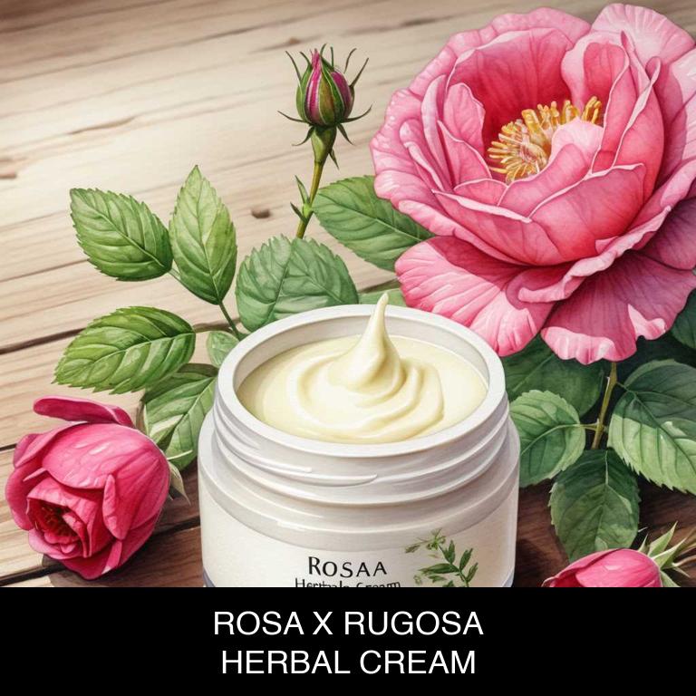 rosa x rugosa herbal creams for periods-over-bleeding