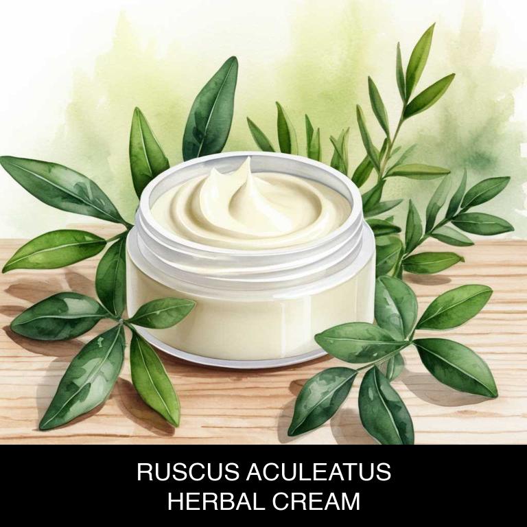 ruscus aculeatus herbal creams for aging