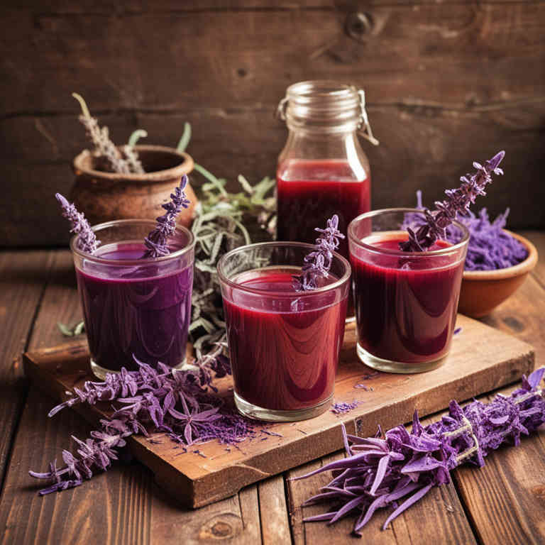Salvia miltiorrhiza juices