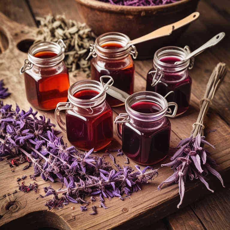 Salvia miltiorrhiza syrups