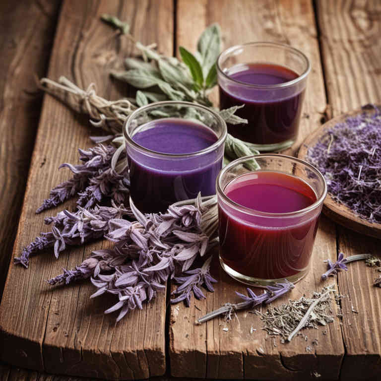 Salvia officinalis juices