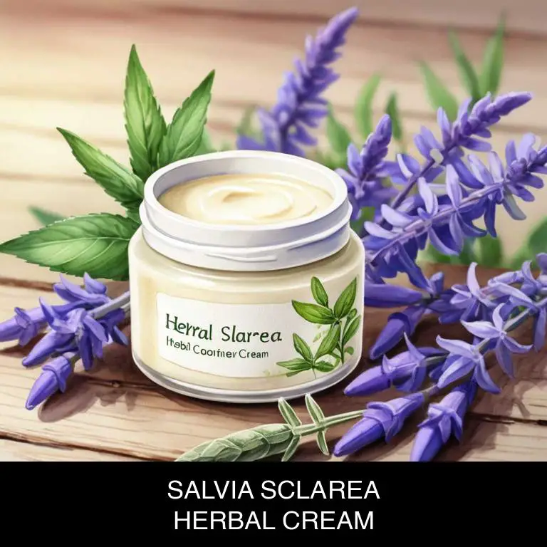 salvia sclarea herbal creams for cramps