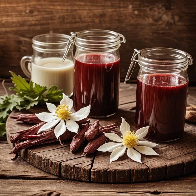 sanguinaria canadensis juice