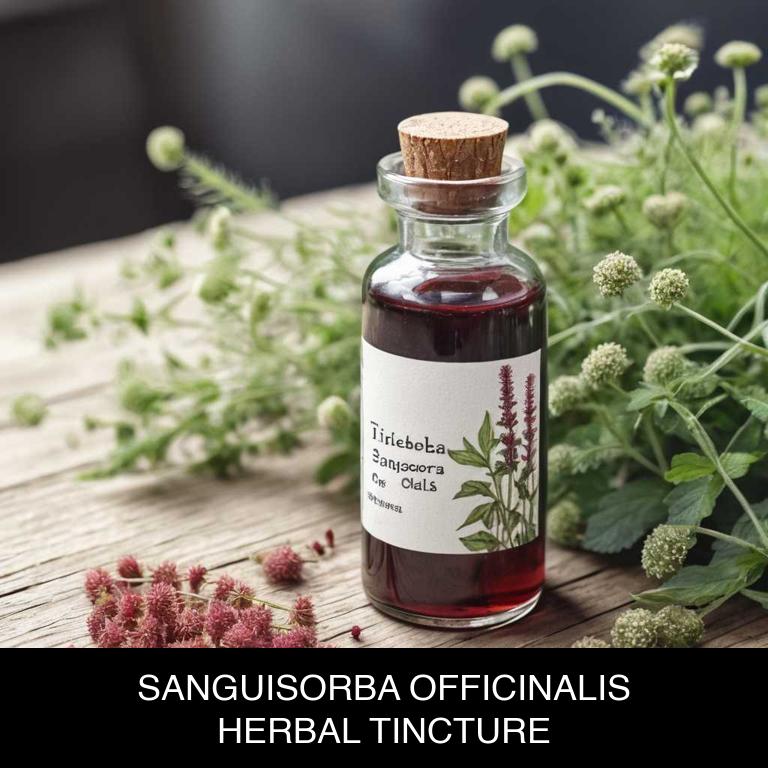 sanguisorba officinalis herbal tinctures for periodontal-disease