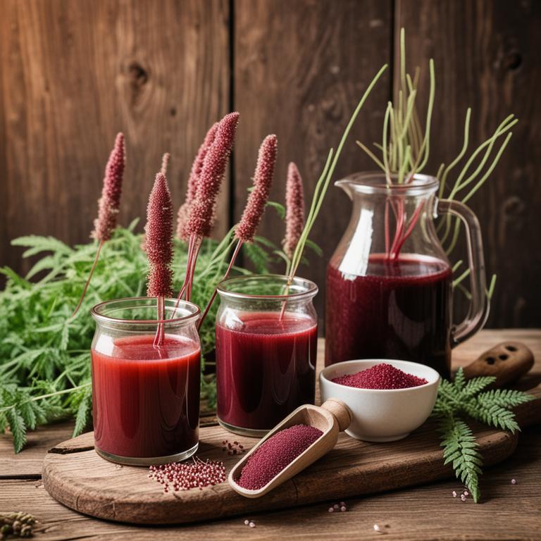 sanguisorba officinalis juice