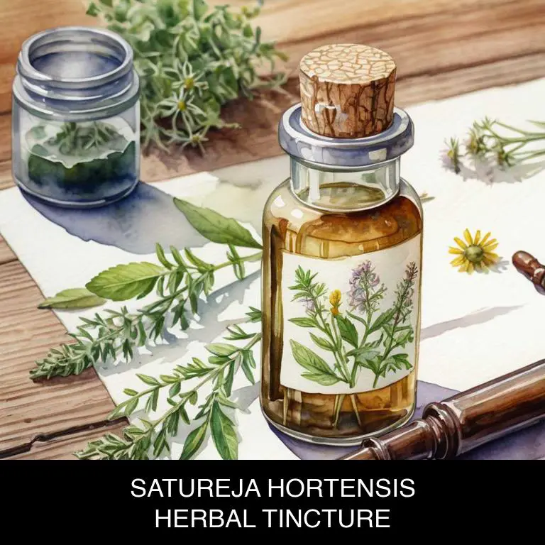 satureja hortensis herbal tinctures for bad-breath