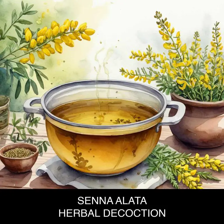 senna alata herbal decoctions for constipation